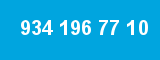 934 196 77 10